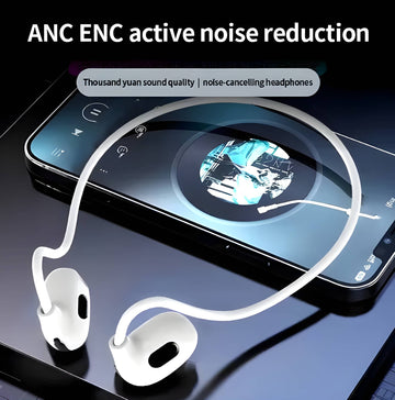 Open Ear Bone Earphones - سماعات توصيل عظمي مفتوحة الأذن