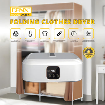 Denx Foldable Clothes Dryer - مجفف ملابس دينكس القابل للطي